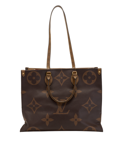 OnTheGo GM, &pound;1,300, Handbags, Brown, Canvas, Front view